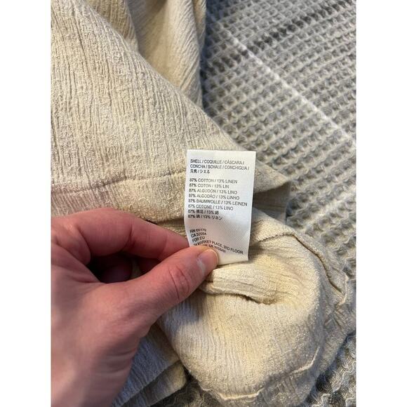 Free People Clementine Linen Blend Mini Dress Coastal Cowgirl Boho Chic Resort - Picture 7 of 9